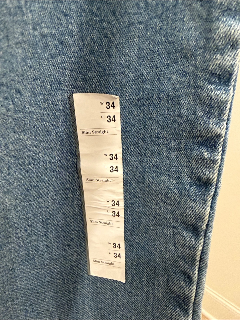 Goodfellow & Co Light Blue Straight Jeans - Picture 4 of 4